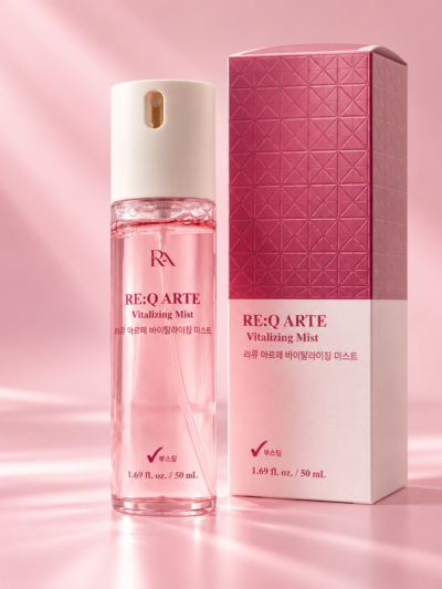RE: Q ARTE – Vitalizing Face Mist